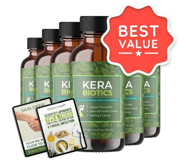 KeraBiotics 6 bottle best value package